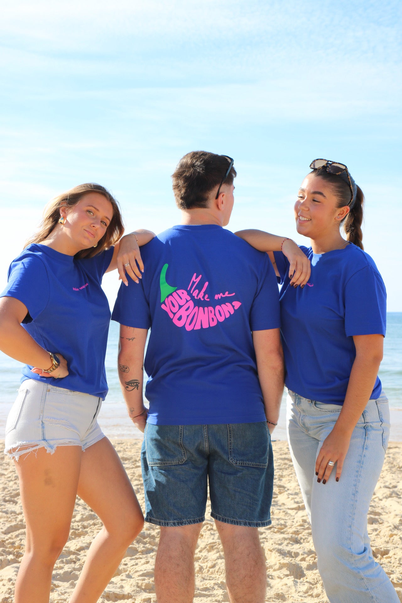 T-shirt bleu MMYBB