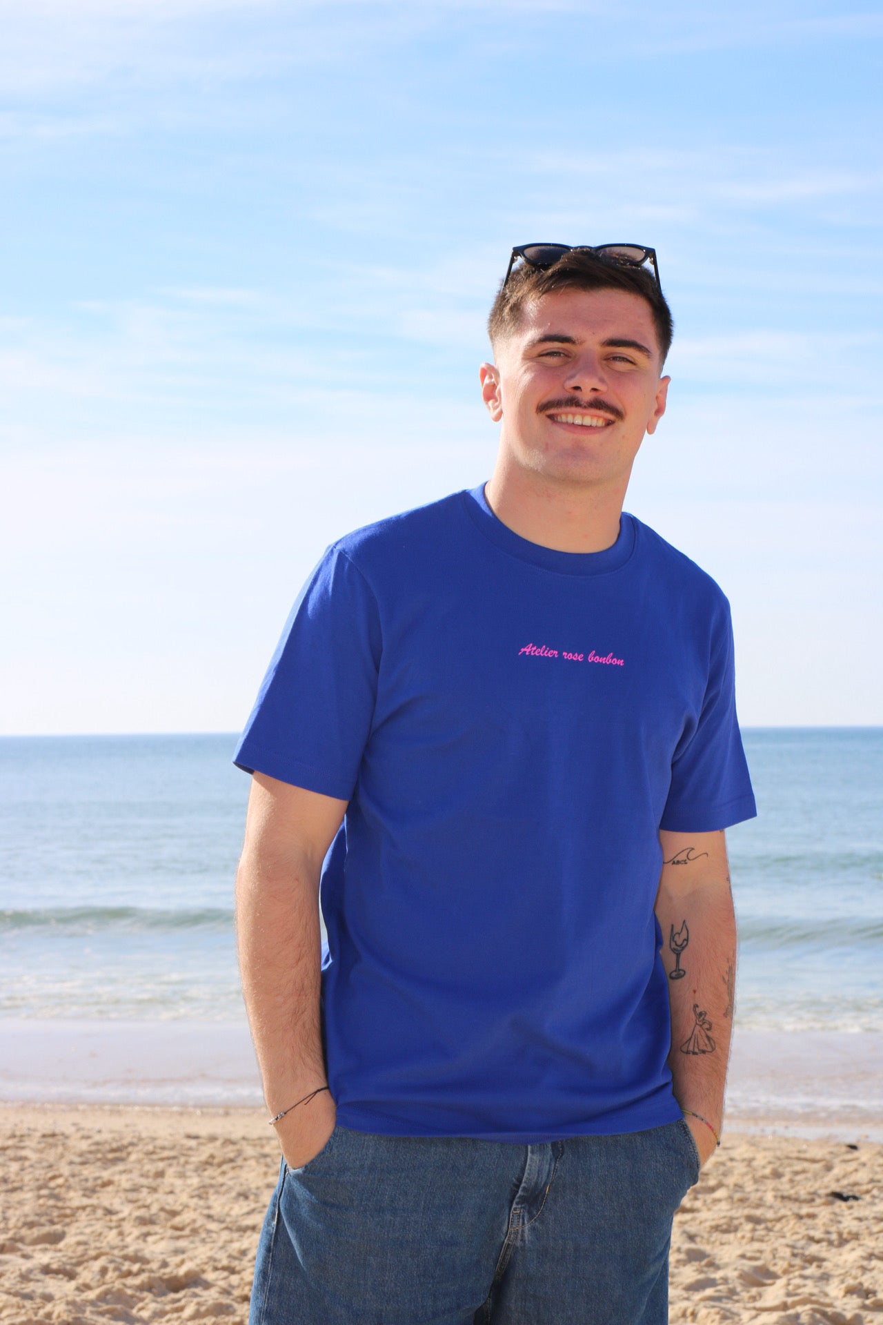 T-shirt bleu MMYBB