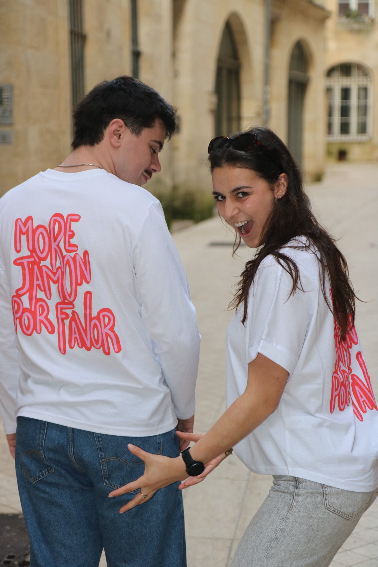 More jamon manche longue + foulard offert